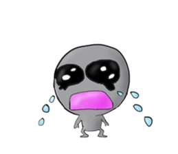 An alien and a Martian sticker #2831122