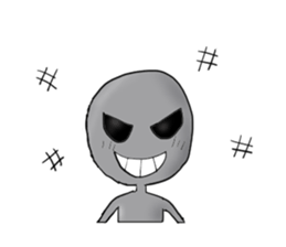 An alien and a Martian sticker #2831123