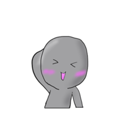 An alien and a Martian sticker #2831139