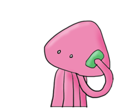 An alien and a Martian sticker #2831145