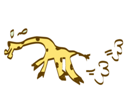 Mr Giraffe(Japanese) sticker #2831409