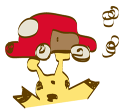 Mr Giraffe(Japanese) sticker #2831419