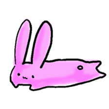 a slug rabbit sticker #2831667