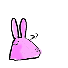 a slug rabbit sticker #2831668