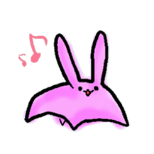 a slug rabbit sticker #2831669