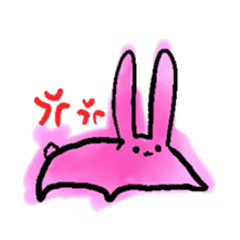 a slug rabbit sticker #2831670