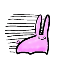 a slug rabbit sticker #2831675