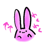 a slug rabbit sticker #2831681