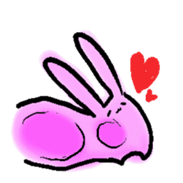 a slug rabbit sticker #2831691