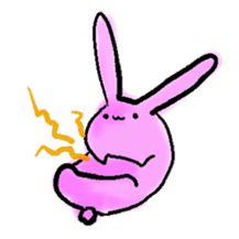 a slug rabbit sticker #2831693