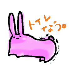 a slug rabbit sticker #2831694
