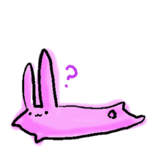 a slug rabbit sticker #2831696