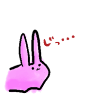 a slug rabbit sticker #2831699