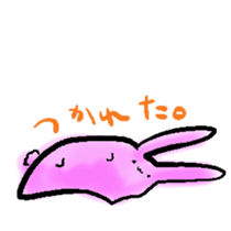 a slug rabbit sticker #2831701