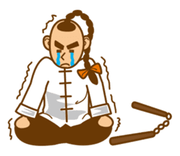 I love Kung fu sticker #2832010