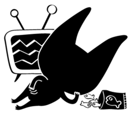 Monsters Mew Cat sticker #2832051