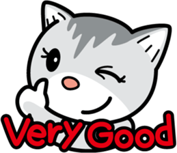 Nyaon is good at praising. sticker #2832070