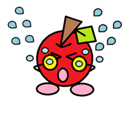 Love of course apple chan sticker #2832265