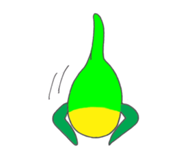 nonchu pisuke4 sticker #2832473