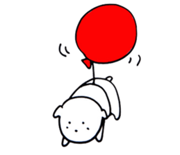 Pretty small dog sticker #2833427