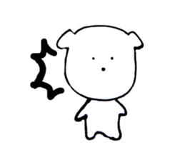 Pretty small dog sticker #2833445