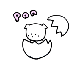 Pretty small dog sticker #2833446