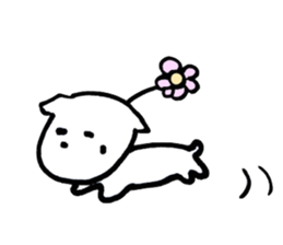 Pretty small dog sticker #2833450