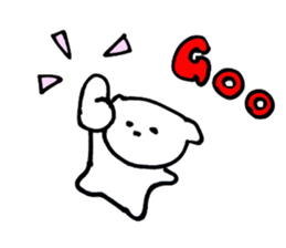 Pretty small dog sticker #2833455