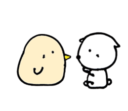 Pretty small dog sticker #2833459