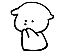 Pretty small dog sticker #2833465