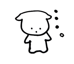 Pretty small dog sticker #2833466