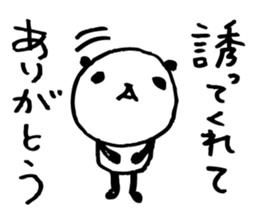 Every day of a panda14 sticker #2833488