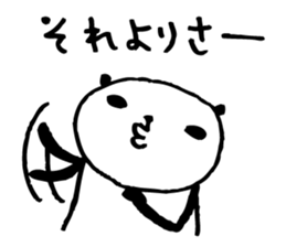 Every day of a panda14 sticker #2833492