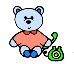 Colorful Teddy Bears sticker #2833549