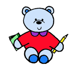 Colorful Teddy Bears sticker #2833557