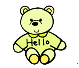 Colorful Teddy Bears sticker #2833586