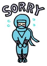 I'm only a ninja sticker #2834051