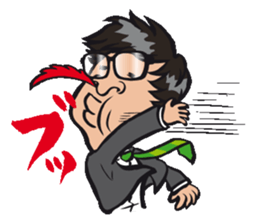 Tax accountant Stamp sticker #2834114