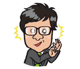 Tax accountant Stamp sticker #2834124