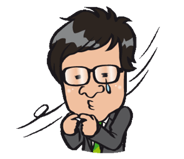 Tax accountant Stamp sticker #2834138