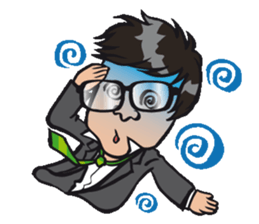 Tax accountant Stamp sticker #2834141