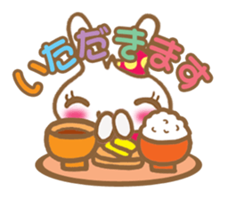 Rabbit "Usa chan" talk ver2 sticker #2835149