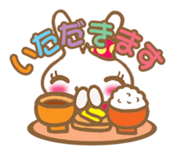 Rabbit "Usa chan" talk ver2 sticker #2835149