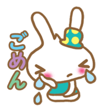 Rabbit "Usa chan" talk ver2 sticker #2835151