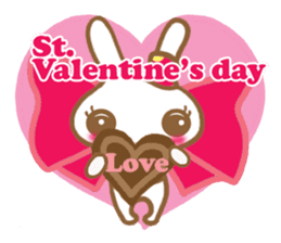 Rabbit "Usa chan" talk ver2 sticker #2835162