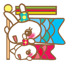 Rabbit "Usa chan" talk ver2 sticker #2835166