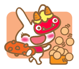 Rabbit "Usa chan" talk ver2 sticker #2835169