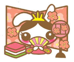 Rabbit "Usa chan" talk ver2 sticker #2835171