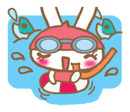 Rabbit "Usa chan" talk ver2 sticker #2835173