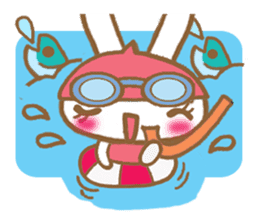 Rabbit "Usa chan" talk ver2 sticker #2835173